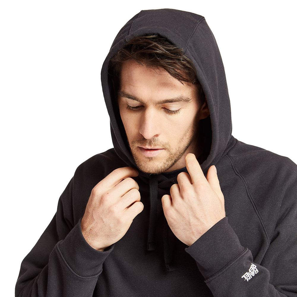 Hanorac Timberland Barbati Negrii - Pro® Big & Tall Hood Honcho Sport Hoodie - Romania - MFSCWO308